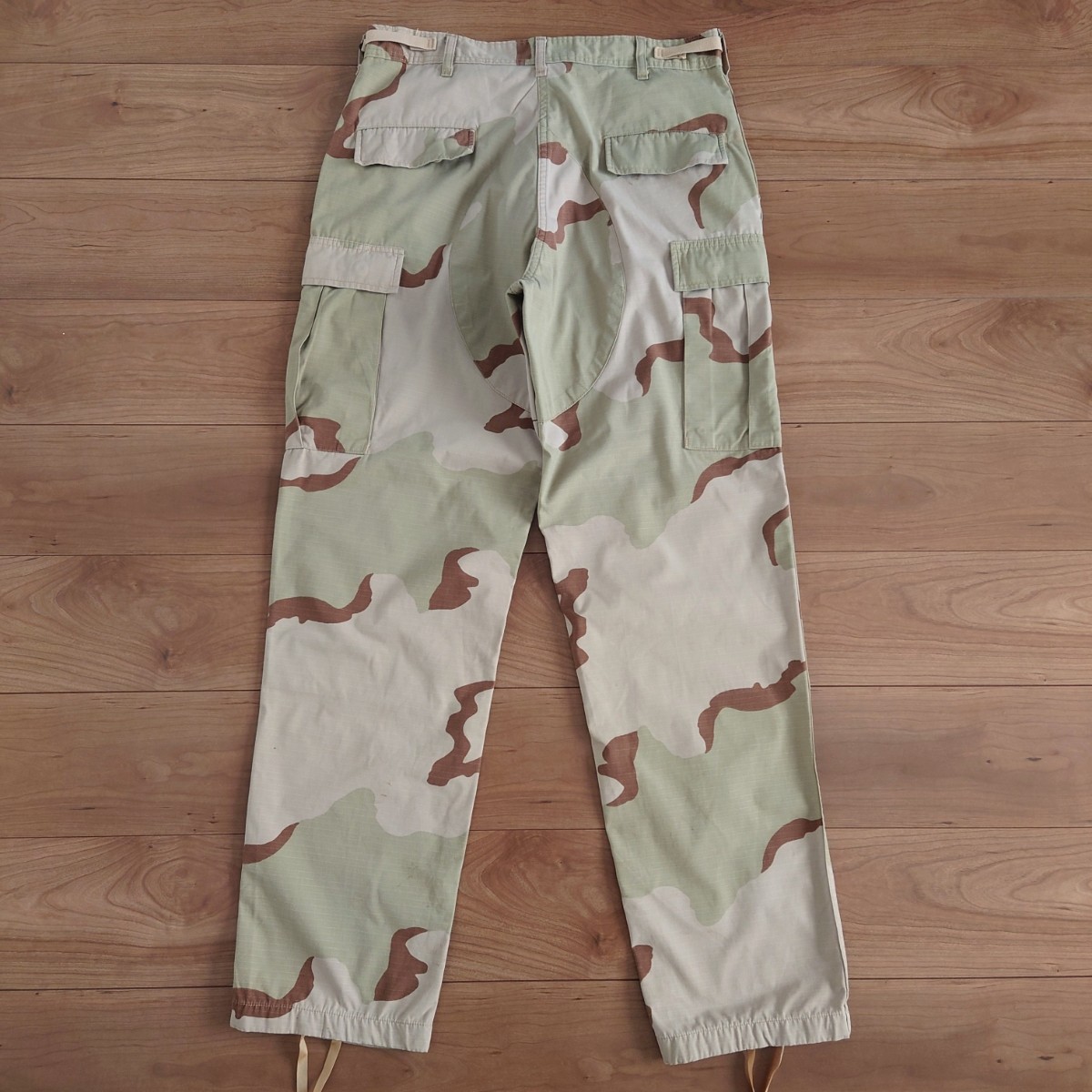 USARMY 米軍実物 デザートカモ ミリタリーカーゴパンツ古着 M/L W35