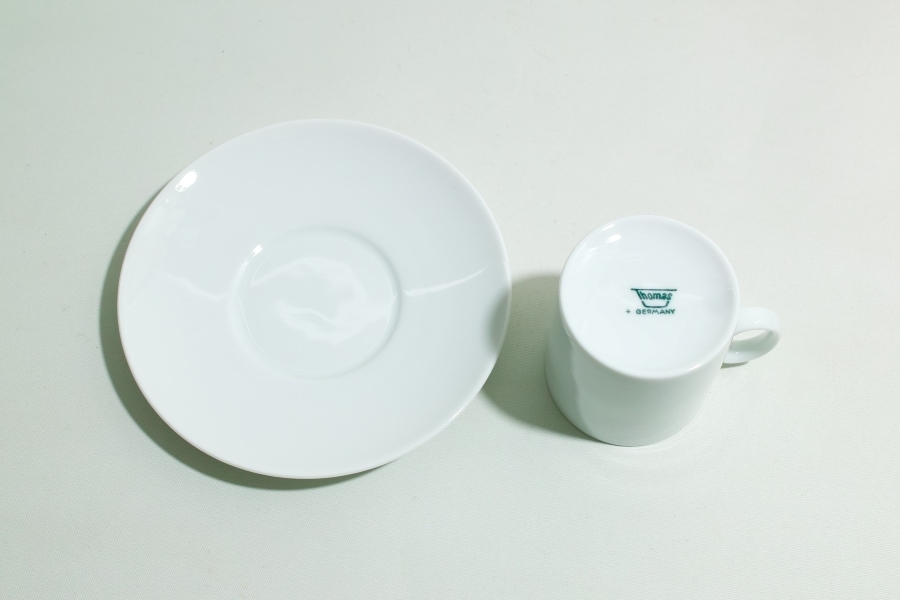 [6661D] beautiful goods thomas Thomas Rosenthal rosenthal Richard car -la-Richard Scharrer cup saucer Vintage Germany 