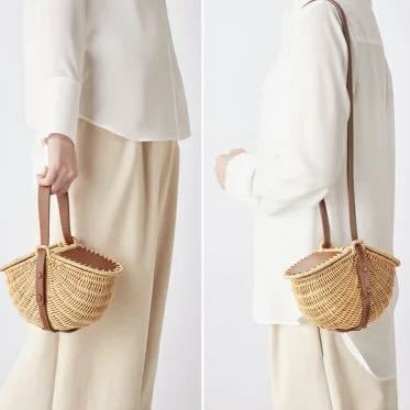 フォクシー デイジーリン ベルラタン カゴバッグ ラタン 2way お フォクシー デイジーリン ベルラタン カゴバッグ ラタン 2way お