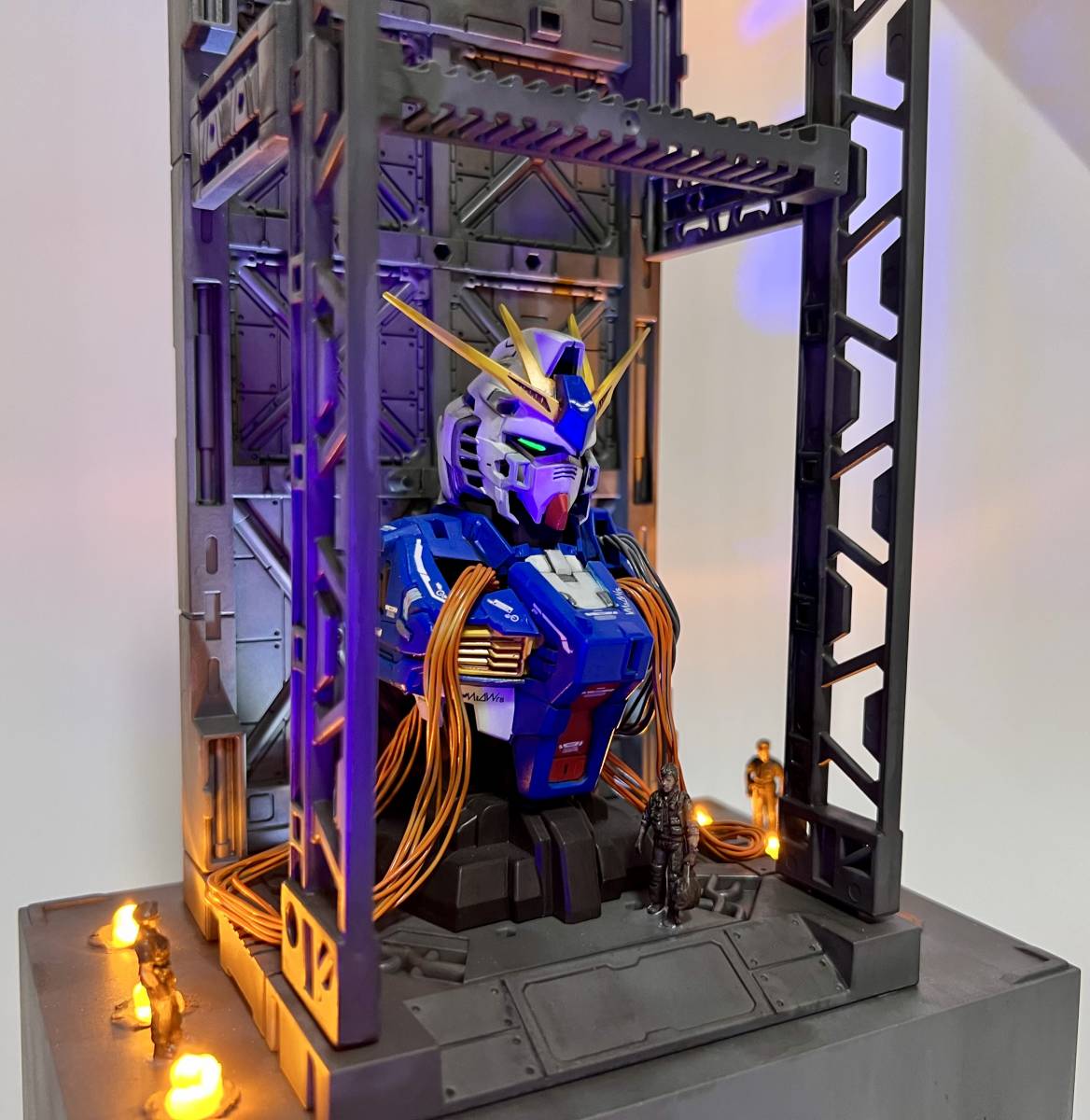 機動戦士ガンダム MSメカニカルバスト01 νガンダム 塗装済完成品 機動戦士ガンダム MSメカニカルバスト01 νガンダム 塗装済完成品