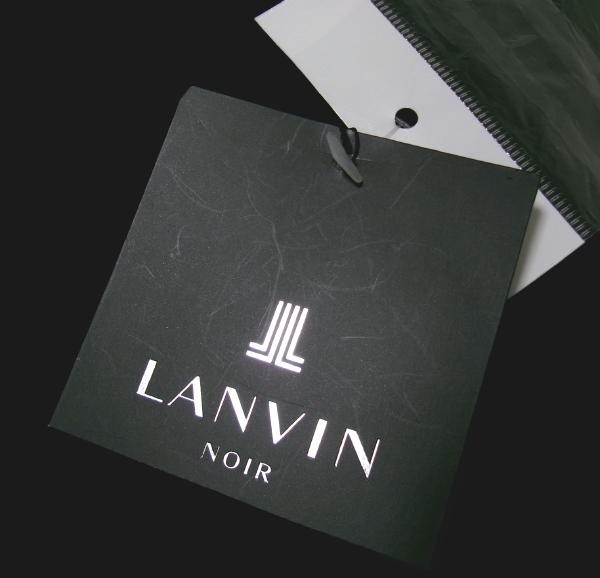  новый товар *LANVIN NOIR* Lanvin nowa-ru* черный формальный *38* сделано в Японии * ансамбль * длинный жакет + One-piece * траурный костюм 