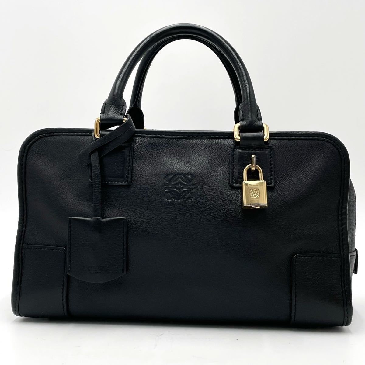 超お買い得!】 ロエベ 1円【美品】LOEWE メンズ 黒色 ブラック