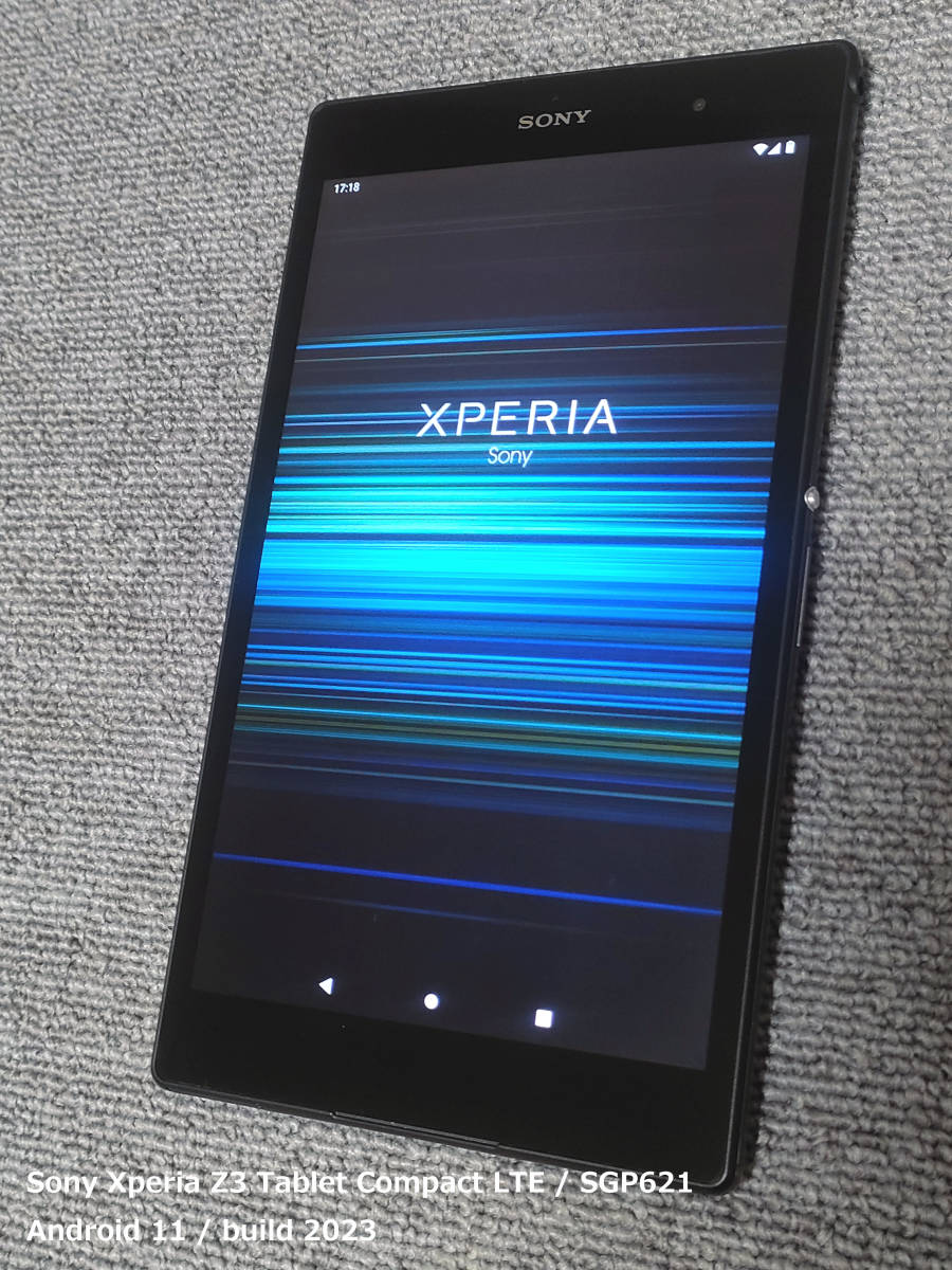 Android11 SIMフリー Xperia Z3 Tablet 超美品-