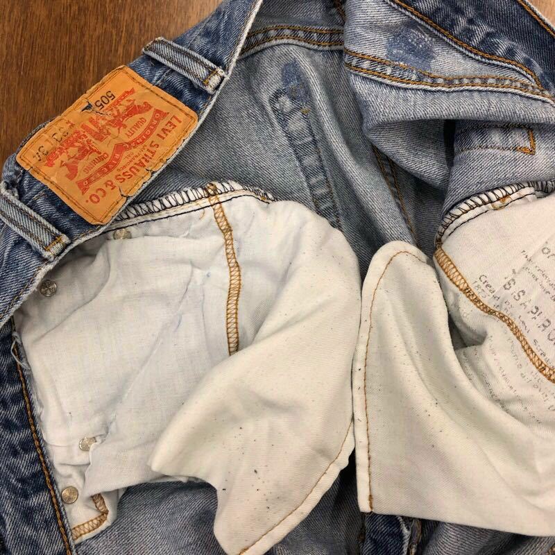 【EI188】Levi's 505 ジーンズ ジーパン デニムパンツ メンズブランド古着 リーバイス505 送料無料_画像6