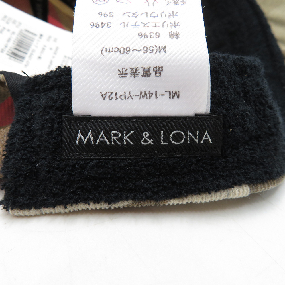 【新品】MARK&LONA マークアンドロナ キャップ スカル カモフラ柄 カーキ系 M(56-60cm) [240101030099] ゴルフウェア_画像6