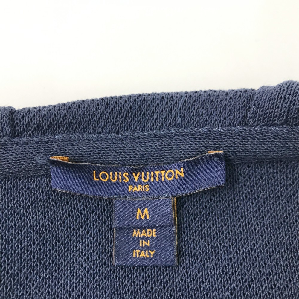 LOUIS VUITTON ルイ ヴィトン RW211 ZXH FKKC20 メッシュジップパーカー ネイビー系 M [240101025457] レディース_画像7