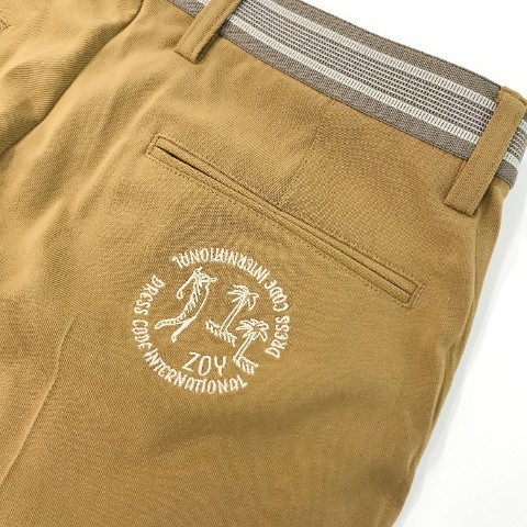 【新品】ZOY ゾーイ ストレッチパンツ ブラウン系 82 [240101021888] ゴルフウェア メンズ_画像5