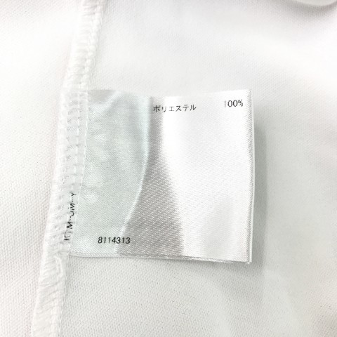 【1円】MUNSINGWEAR マンシングウェア 2022年モデル ハイネック 半袖Tシャツ ホワイト系 M [240101015287]の画像5