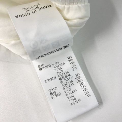 日本製 2022年モデル ビームスゴルフ GOLF BEAMS 中綿 メンズ ゴルフ