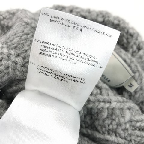 MONCLER モンクレール タートルニット セーター グレー系 M