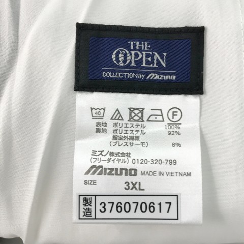 【新品】MIZUNO GOLF ミズノゴルフ 52MF760104 パンツ ブレスサーモ THE OPEN グレー系 3XL [240001989428] ゴルフウェア メンズ_画像6