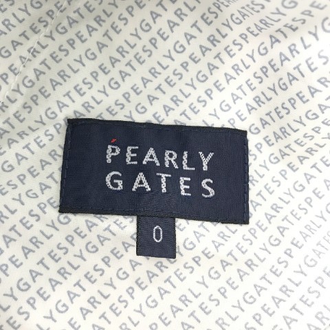 PEARLY GATES パーリーゲイツ ストレッチパンツ ボーダー柄 ホワイト系 0 [240101033050] ゴルフウェア レディース_画像4