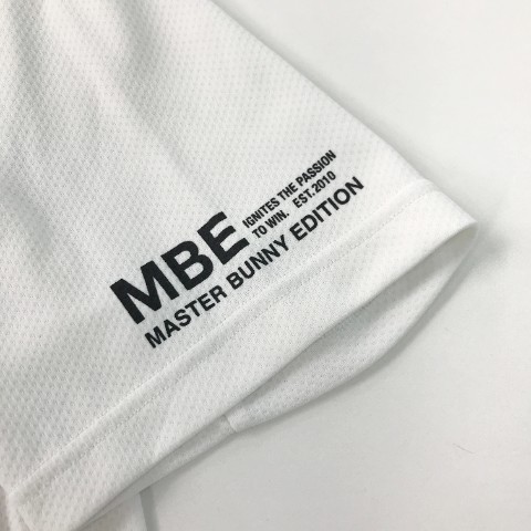 MASTER BUNNY EDITION マスターバニーエディション 2023年モデル フード付 半袖Tシャツ ホワイト系 6 [240101040725] ゴルフウェア メンズ_画像6