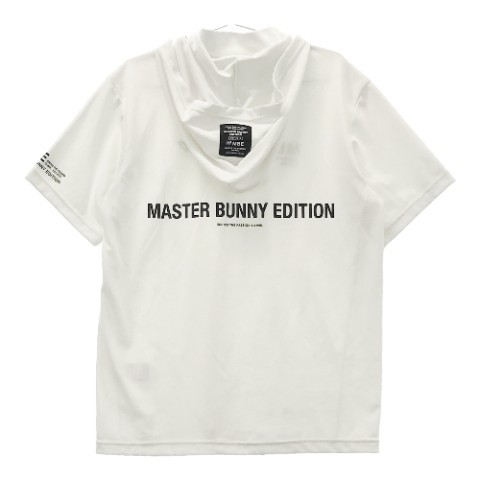 MASTER BUNNY EDITION マスターバニーエディション 2023年モデル フード付 半袖Tシャツ ホワイト系 6 [240101040725] ゴルフウェア メンズ_画像2