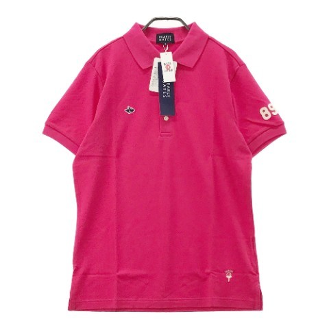 【新品】PEARLY GATES パーリーゲイツ 半袖ポロシャツ ピンク系 5 [240101040947] ゴルフウェア メンズ