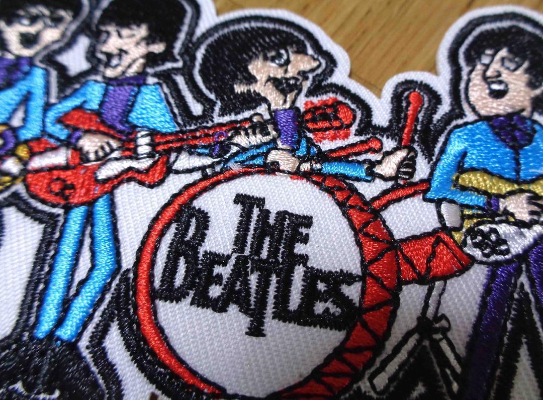 UK４人組◎新品ビートルズThe Beatles刺繍ワッペン（パッチ）■イギリス　ミュージック音楽ミュージシャン楽器　仲間アーティスト◇激渋DIY_画像7