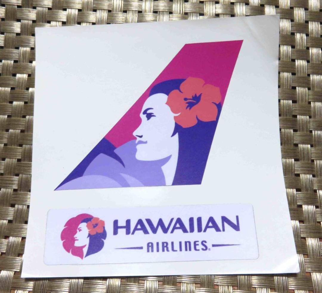 新品 防水ステッカー ハワイアン航空 シール HAWAI 飛行機 - 航空機