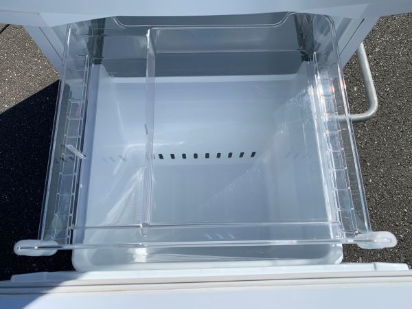 kz1k39-052 【動作品】TOSHIBA GR-T17BS（W） 2022年製 冷蔵庫 （170L・右開き） 2ドア BSシリーズ セミマットホワイト 東芝_画像8