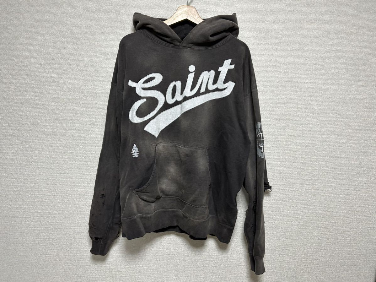 A15】送料無料 美品 SAINT MICHAEL セントマイケル 21AW HOODIE A15】送料無料 美品 SAINT MICHAEL セントマイケル 21AW HOODIE