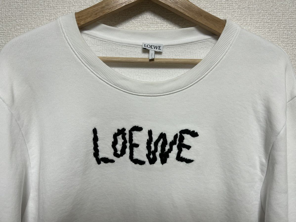 A26】送料無料 美品 LOEWE ロエベ スウェット トレーナー クルーネック