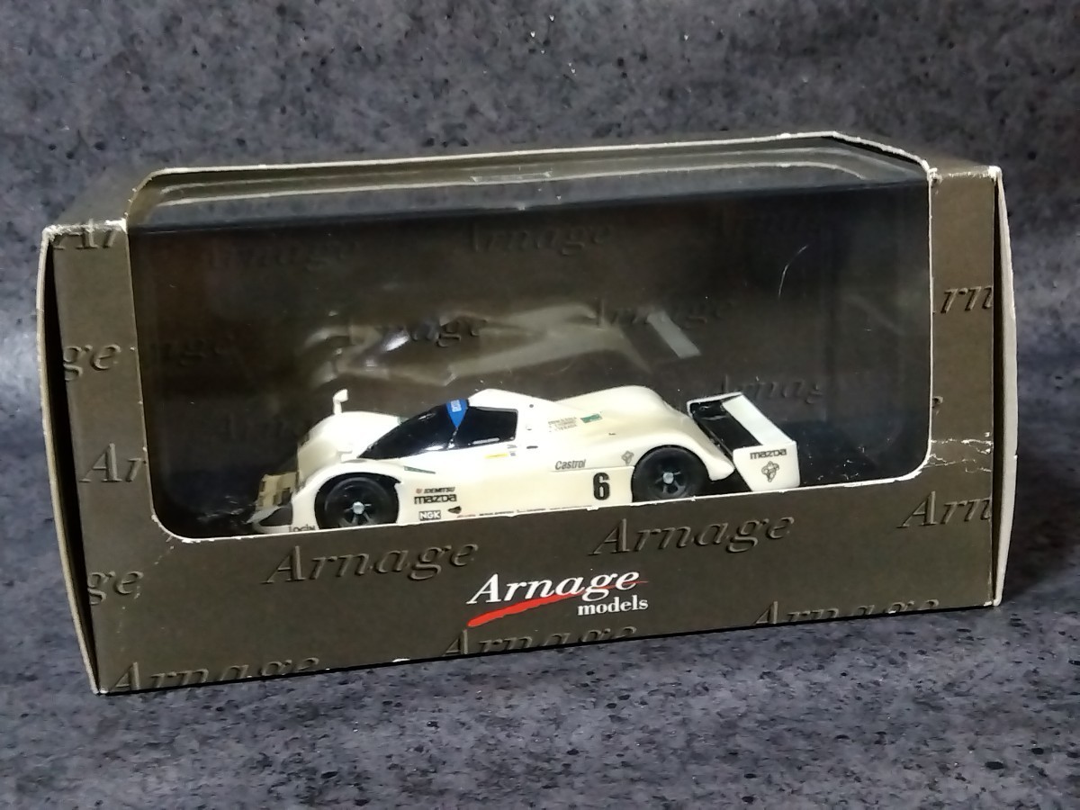 アルナージュモデル 1/43 マツダ MX-R01 1992年 ル・マン24時間出走車仕様_画像9