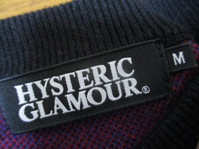 ワンピなど最旬ア！ HYSTERIC ヒステリックグラマー GLAMOUR ロゴ プル