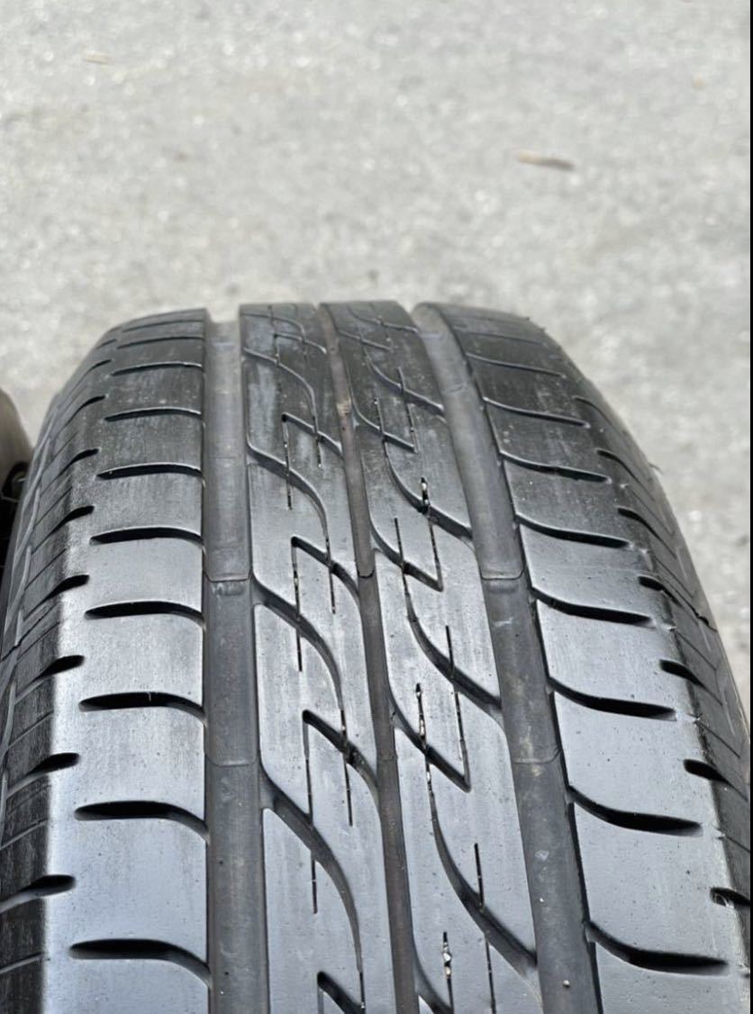 (9161)バリ山 超美品 155/65R14ウェイク タント ミライース ムーブ スペーシア ウェイク Nボックス4本セット 21.22年製_画像5