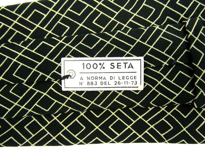  ад no общий рисунок . какой . рисунок высококлассный шелк Италия производства галстук мужской зеленый Herno