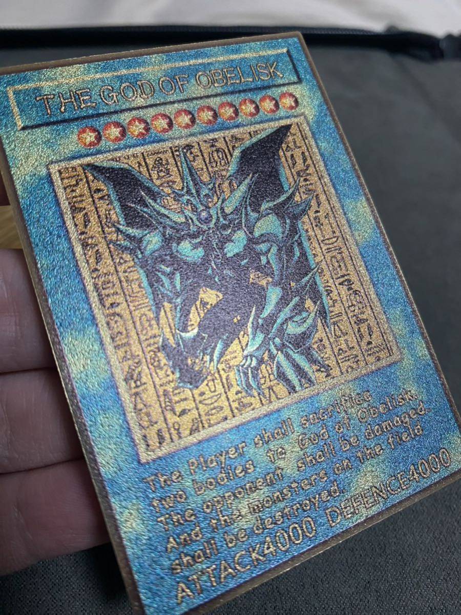 スリーブ ステンレス 金属製 遊戯王 オリカ 三幻神 原作仕様 スリーブ ステンレス 金属製 遊戯王 オリカ 三幻神 原作仕様