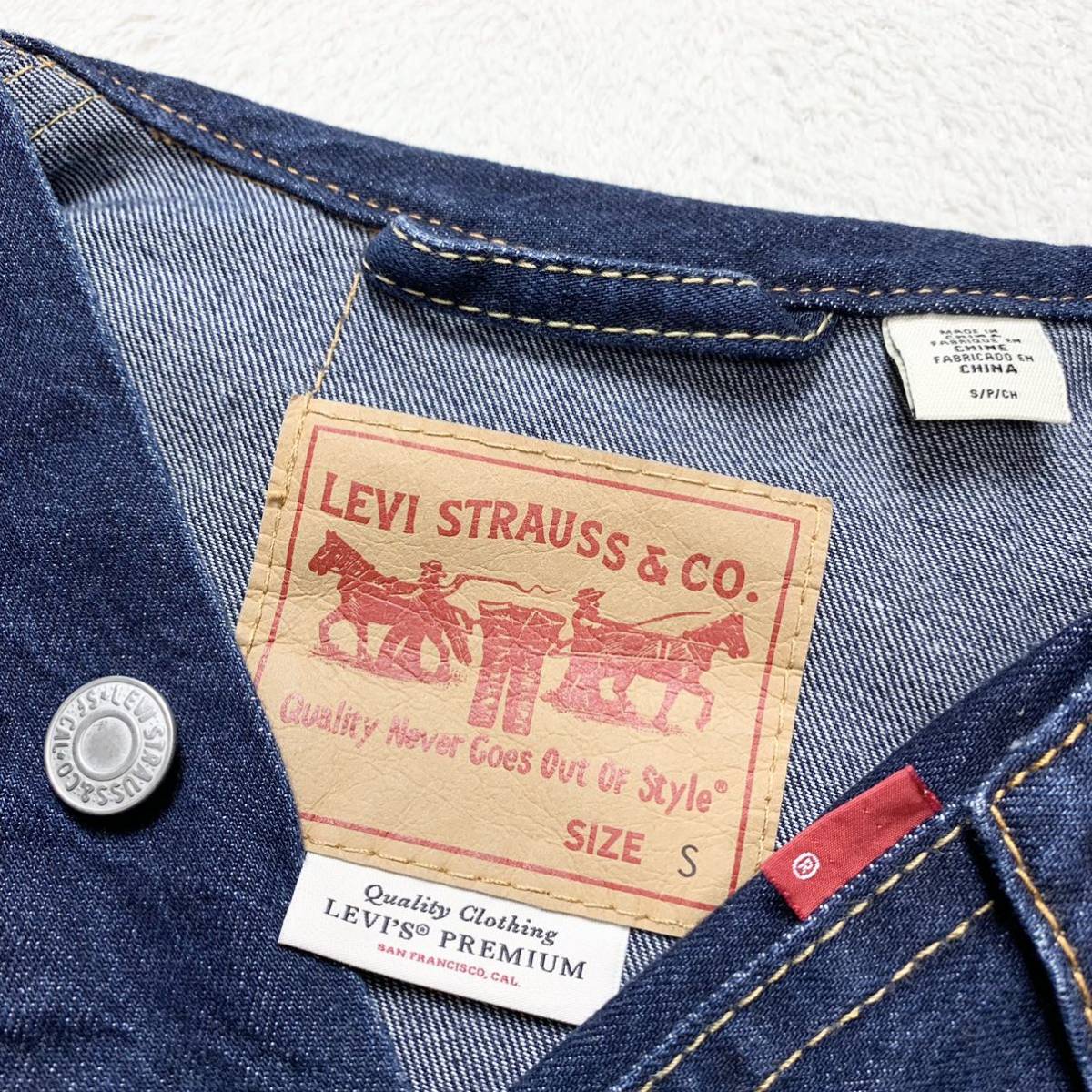リーバイス Levi's セットアップ 上下 デニムジャケット Gジャン リーバイス Levi's セットアップ 上下 デニムジャケット Gジャン
