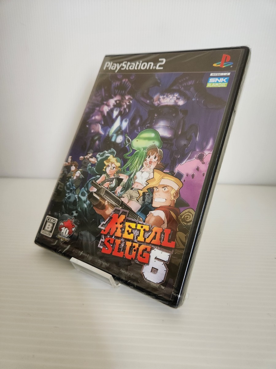 新品未開封品 PS2 メタルスラッグ6 SNK PLAYMORE 国内正規品 PS2ソフト_画像1