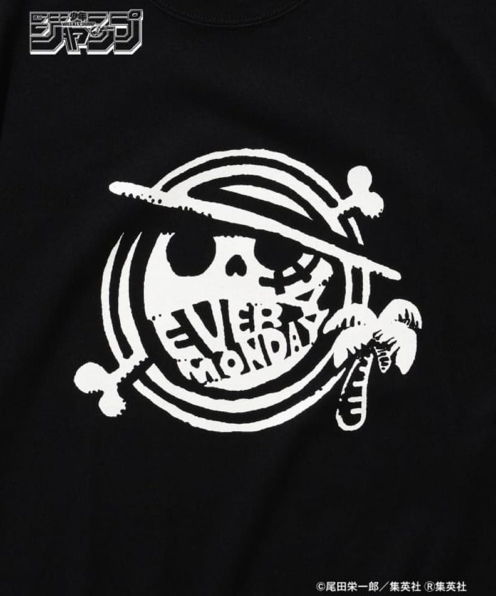 週刊少年ジャンプ × ビームス / ONE PIECE “EVERY MONDAY” Tシャツ Lサイズ 半袖Tシャツ