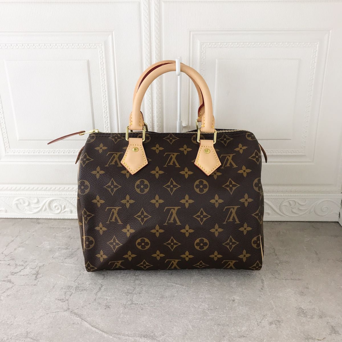 極美品　正規品　ルイヴィトン　モノグラム　スピーディ25　ハンドバッグ　LOUIS VUITTON ミニボストン