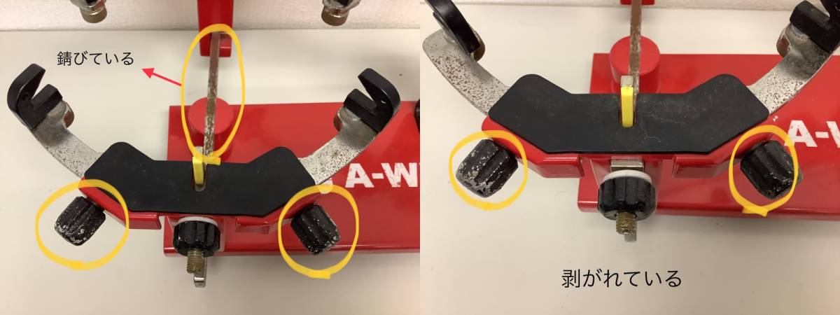 大量入荷 L63 【現状品】A-WIN バトミントンガット張り機 分銅式