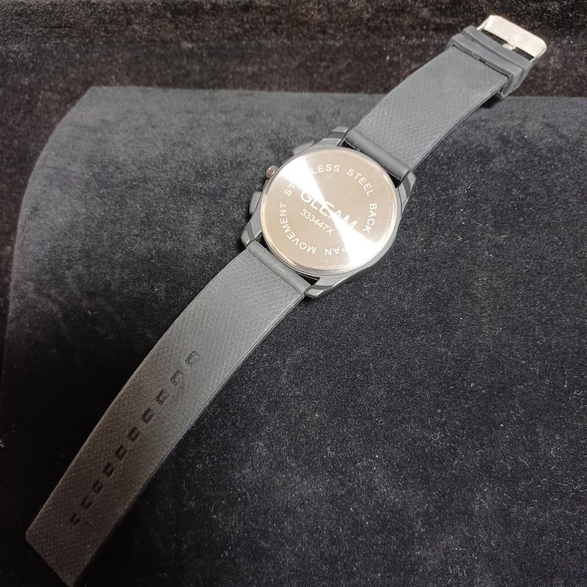 【新品】GLEAM(グリーム)腕時計 迷彩 ウォッチ ラバーベルト