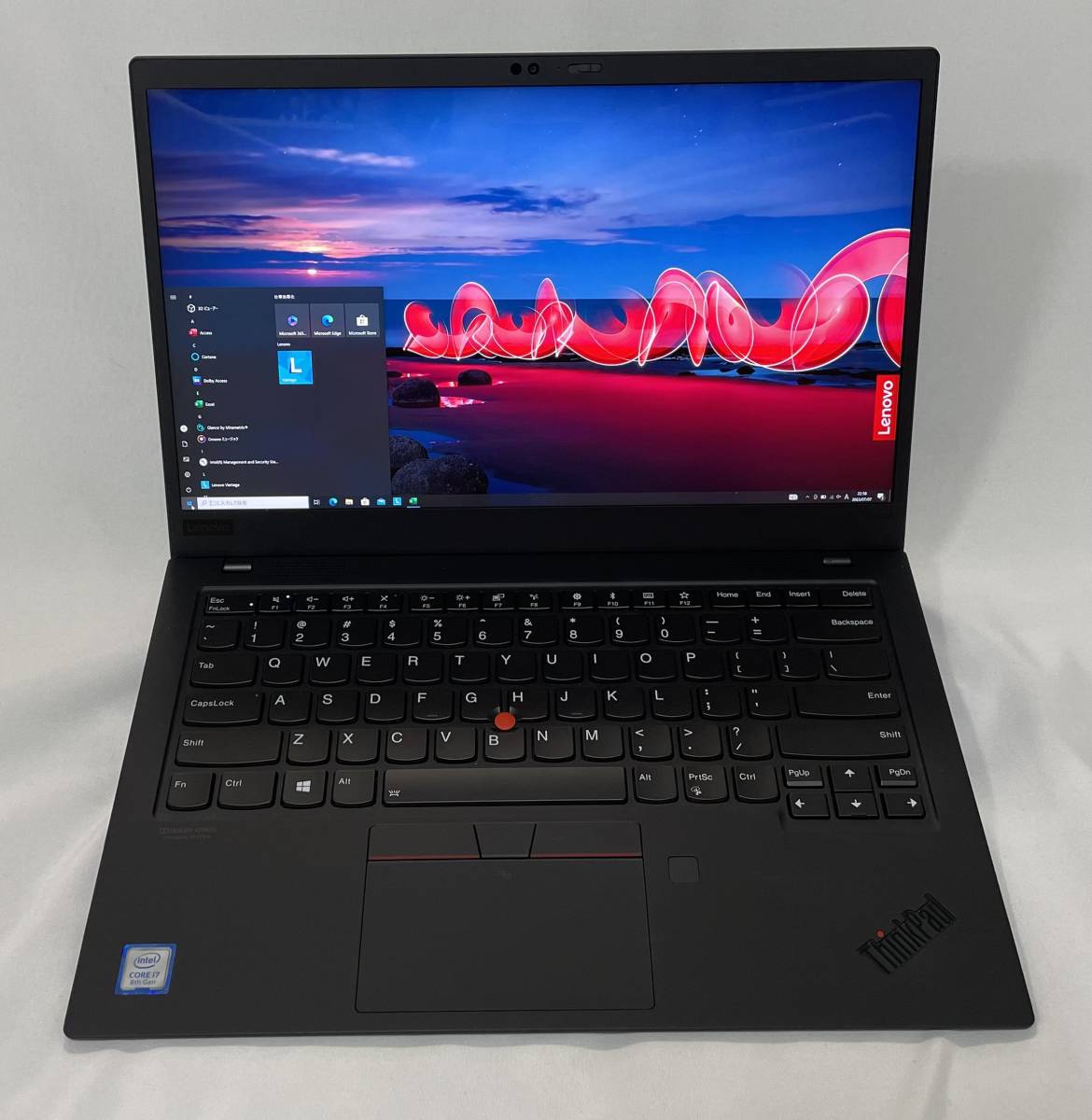 美品フルスペック ThinkPad X1 Carbon Gen 7 SIMフリ MS Office 2021