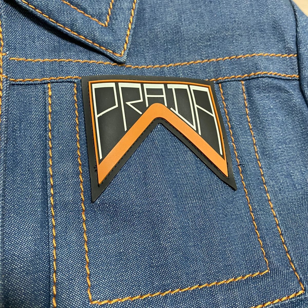 極美品】PRADA ブルゾン Gジャン デニムジャケット ボア|Yahoo 極美品】PRADA ブルゾン Gジャン デニムジャケット ボア|Yahoo