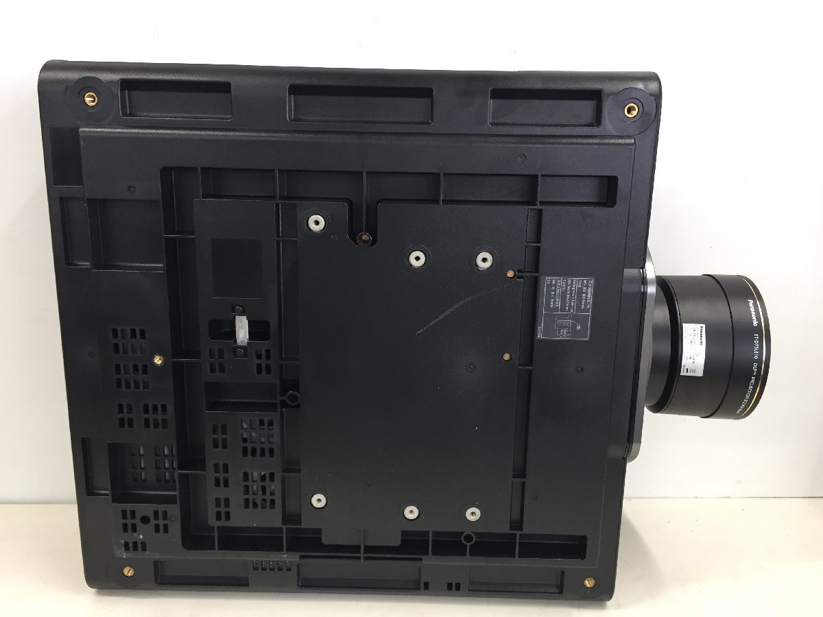 Panasonic プロジェクター PT-DZ10K 3チップ方式 DLP ランプ使用1491H/電動ズームレンズ【ET-D75LE10】2017年製 (管２FW）_画像8