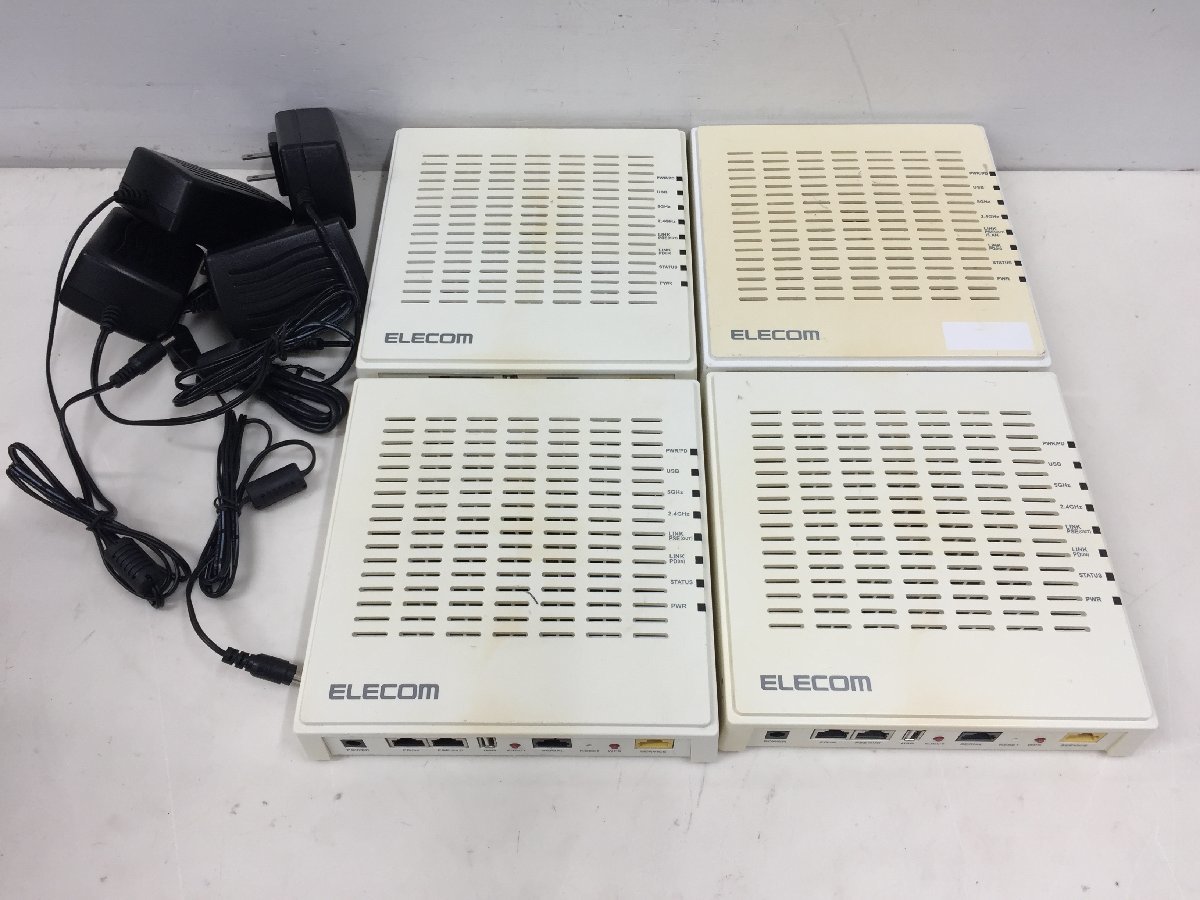 即出荷】 ELECOM 法人向け WAB-I1750-PS 初期化済 4個セット(管2Fw