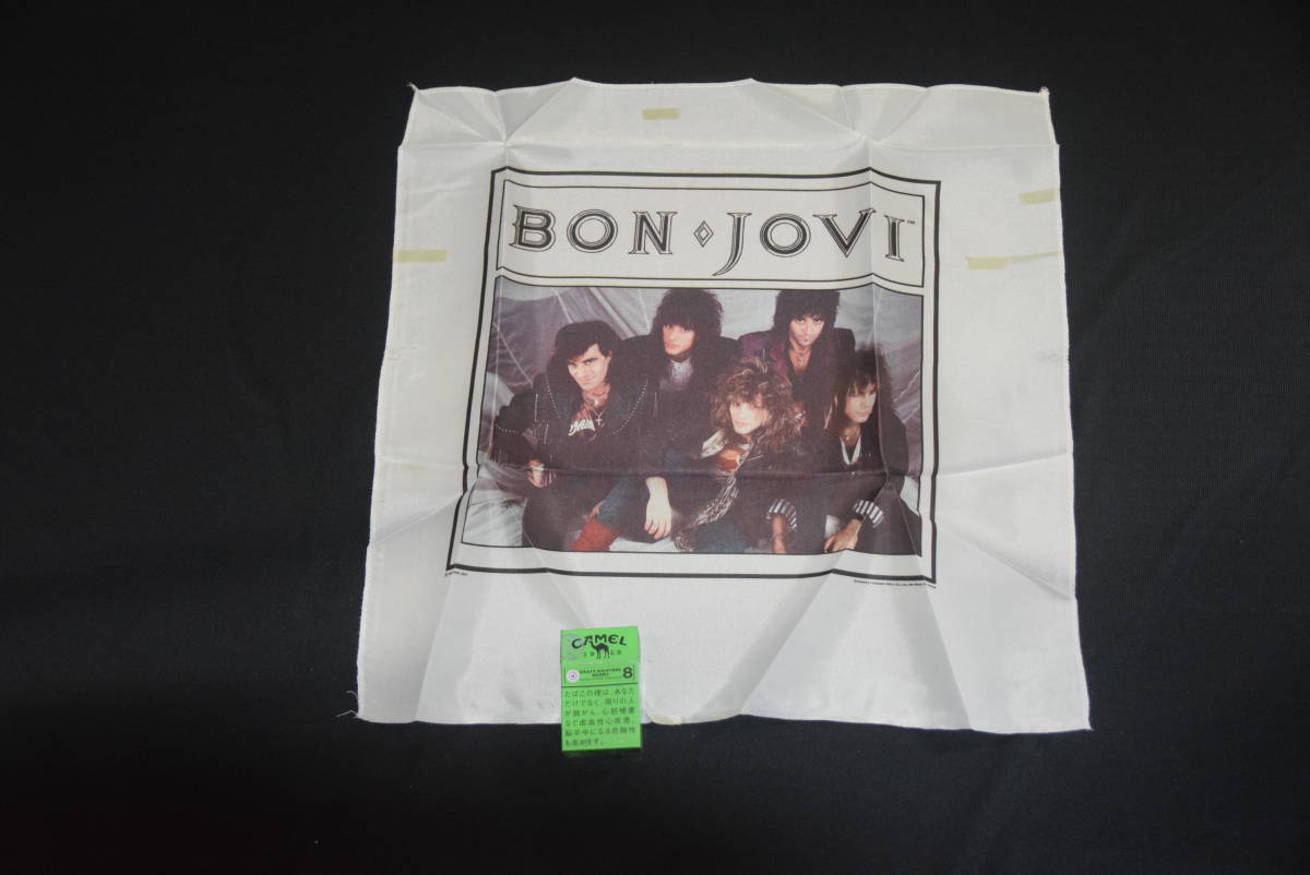 新品未使用品　　　ロック　タペストリー　　　　ボンジョビ　 Bon Jovi　　　　小　　アメリカ製　　　　（21）　_画像2