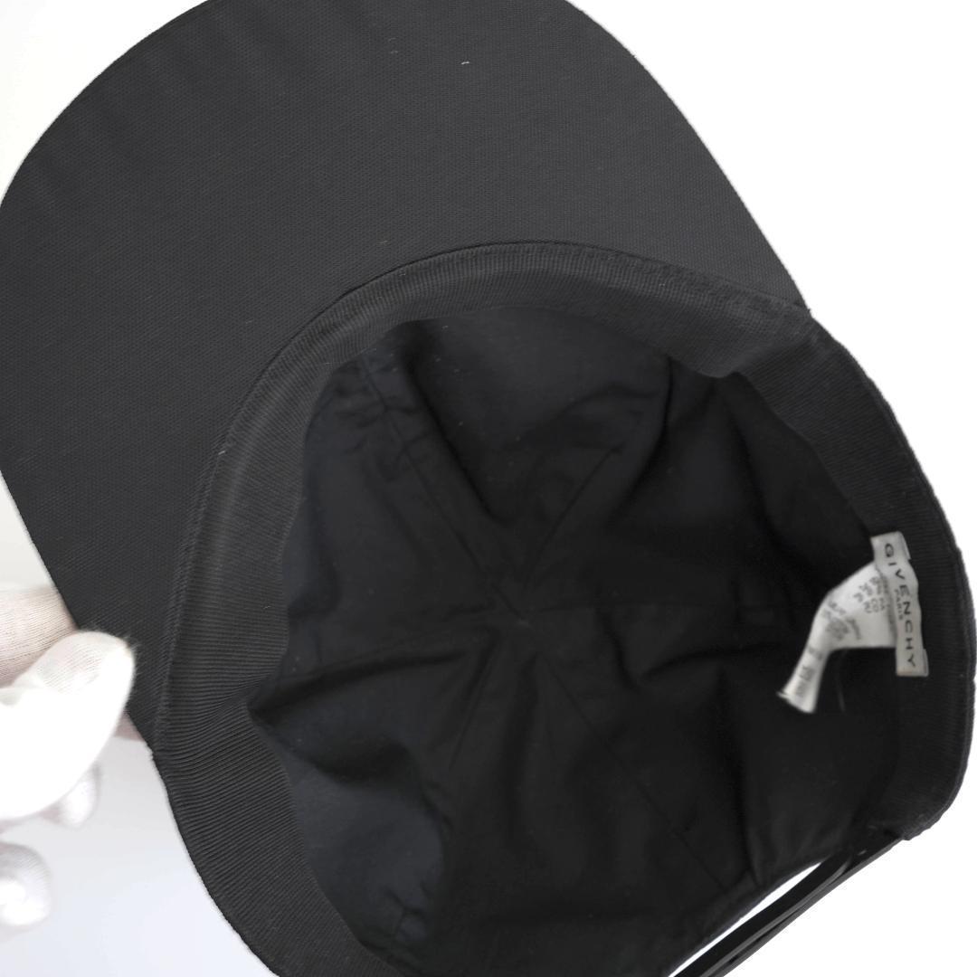 爆売り！】 ジバンシィ ロゴ キャップ 帽子 黒 ブラック ブランド