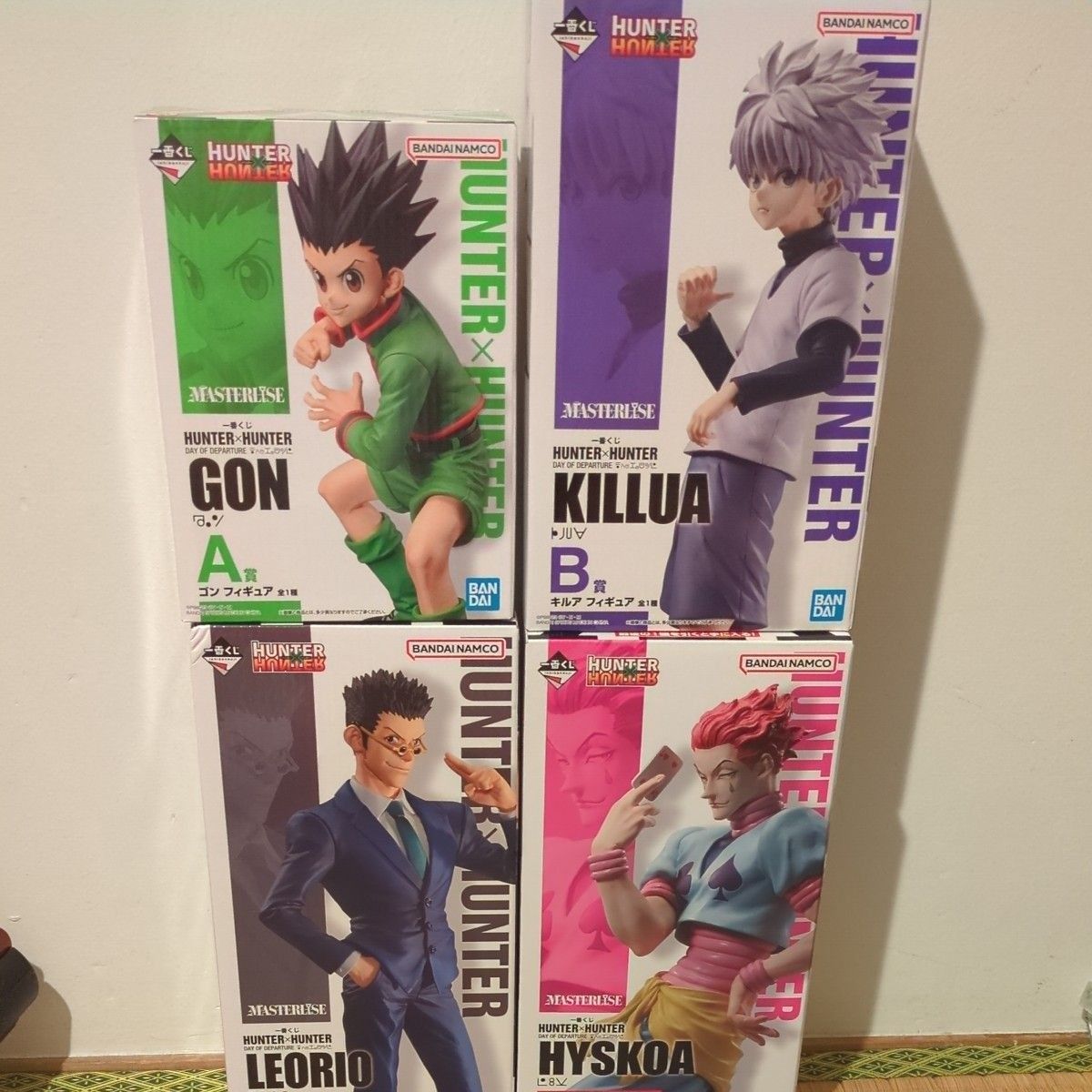 一番くじ HUNTER×HUNTER　フィギュア　セミコンプリート