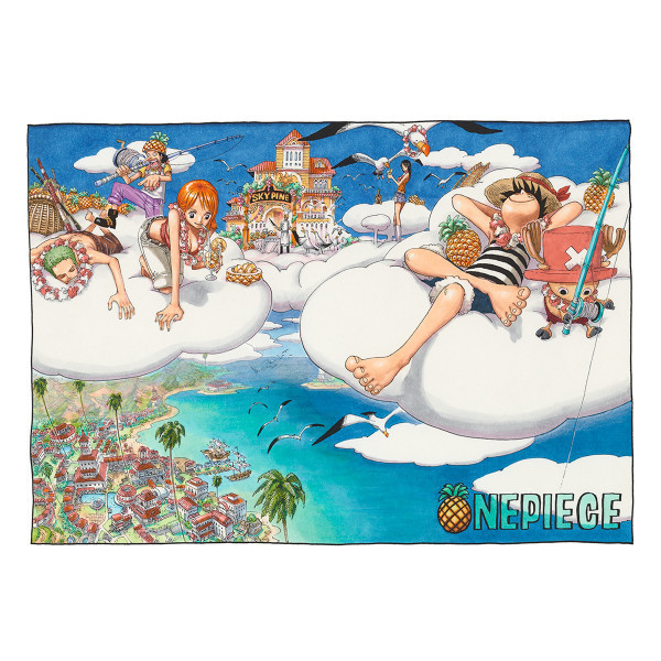 [ нераспечатанный ]ONE PIECE manga (манга) искусство SKY PINE One-piece NFT / хвост рисовое поле . один .ART ограниченный выпуск 20