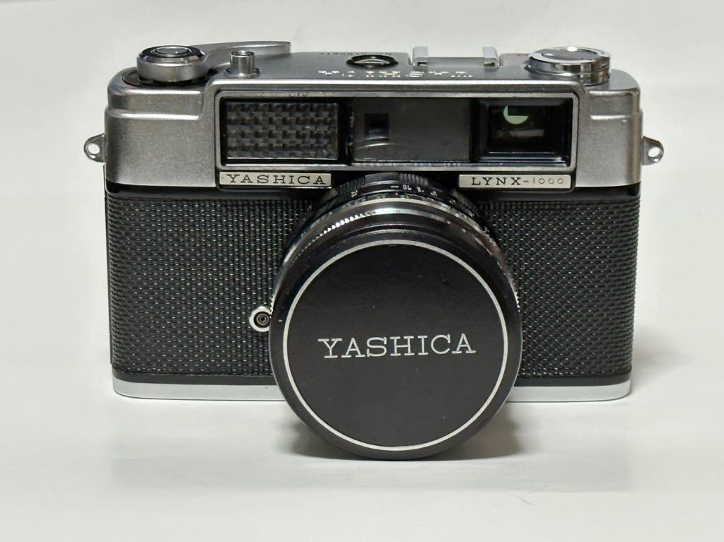 日本に 1:1.8 レンズYASHINON LYNX1000 YASHICA f=4.5cm シャッター