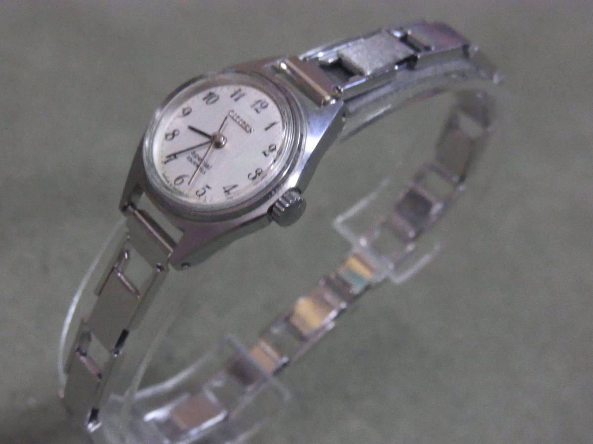 NEOレトロ動作品☆CITIZEN/手巻き式・レディースspecial　23JEWELS/・エクスパンションブレス☆4-680847T_画像2