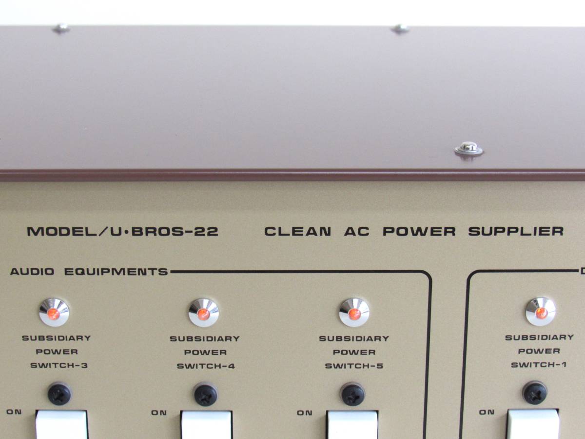 UESUGI U・BROS-22 ACパワー・サプライヤー / クリーン電源_画像6