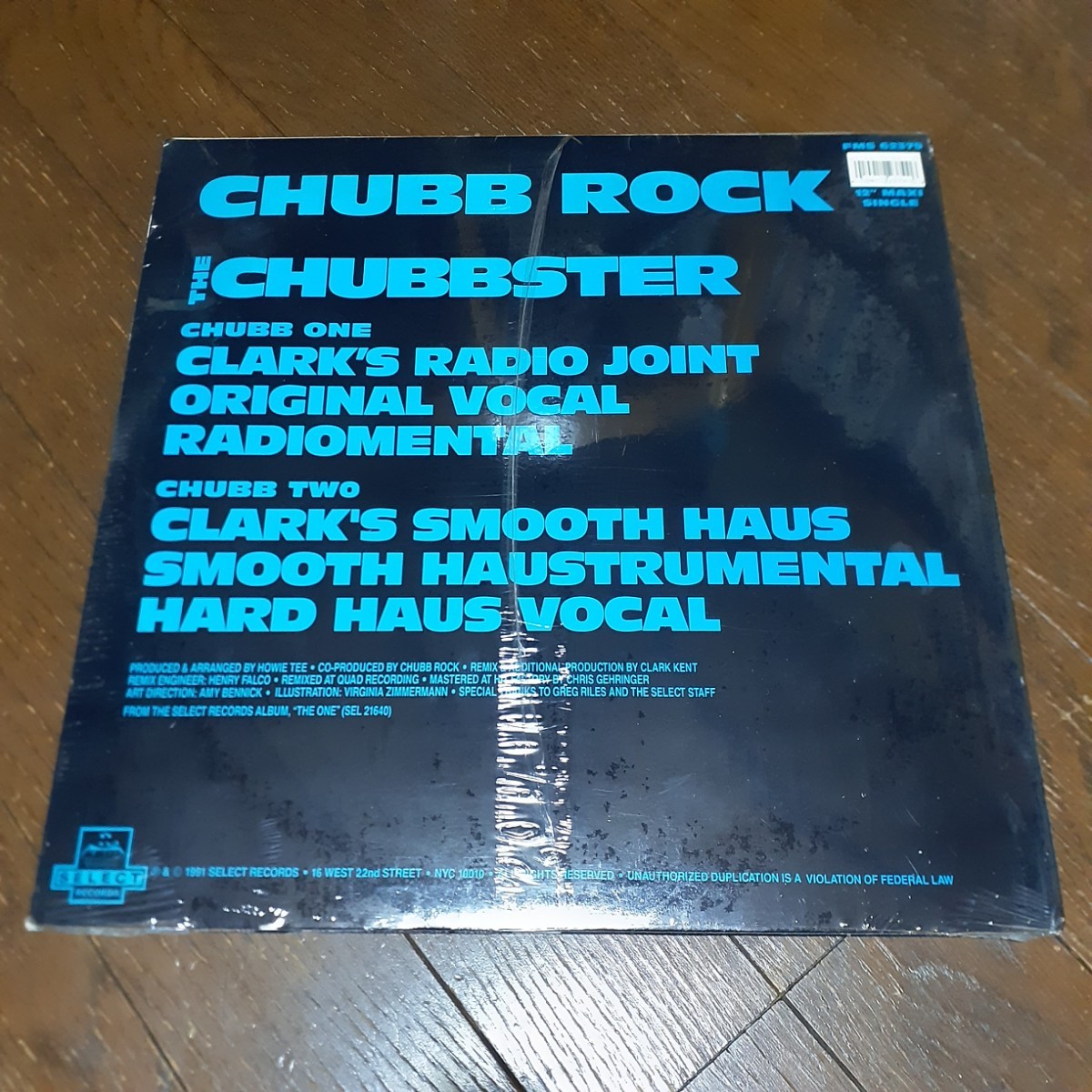 CHUBB ROCK / THE CHUBBSTER /US PRESS,SEALD,HYPE STICKER_画像2