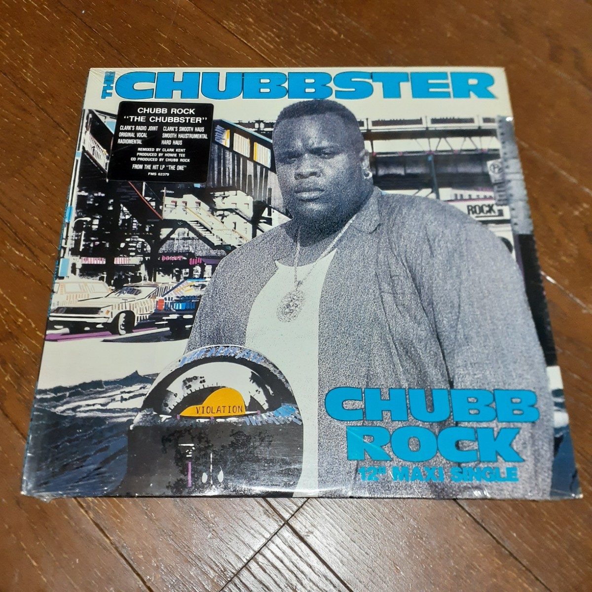 CHUBB ROCK / THE CHUBBSTER /US PRESS,SEALD,HYPE STICKER_画像1