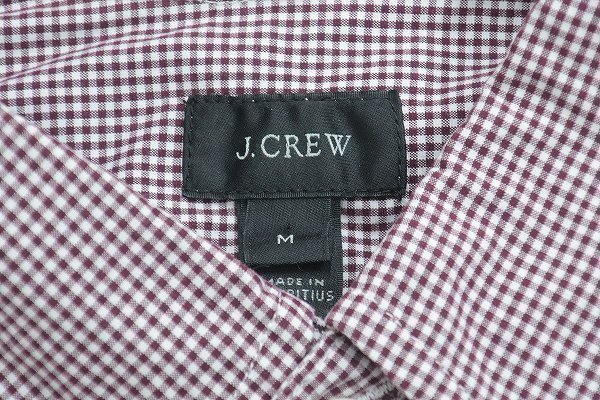 5T8338【クリックポスト対応】J CREW 長袖BDギンガムチェックシャツ ジェイクルー_画像3