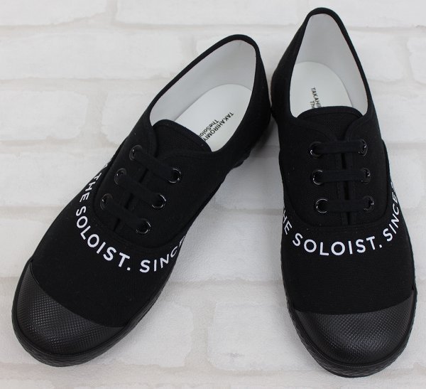 1S7201■新品 The Soloist 18AW signature sneaker solf.0001b ソロイスト スニーカー